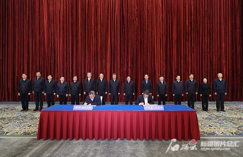 自治区党政代表团赴甘肃省学习考察 推动新甘深化合作联动发展 打造共建共享共赢新格局 自治区党政代表团赴甘肃省学习考察 推动新甘深化合作联动发展 打造共建共享共赢新格局