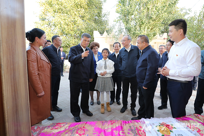 北京市党政代表团来疆考察对接对口支援工作