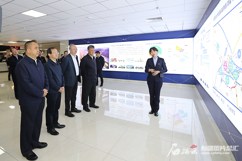 北京市党政代表团来疆考察对接对口支援工作