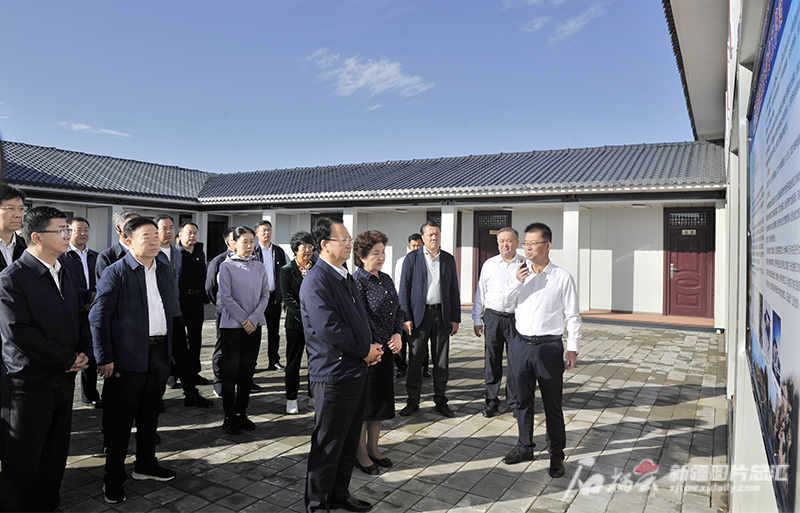 吉林省党政代表团来疆考察对接对口支援工作